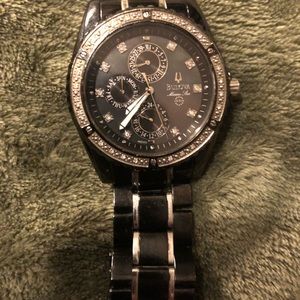 Bulova Men’s Watch With Diamonds
